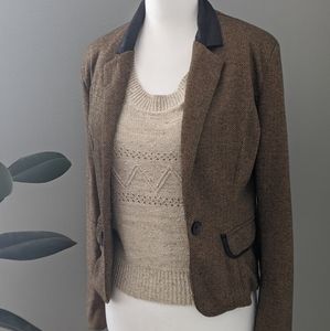 COPY - Max and Riley brown blazer